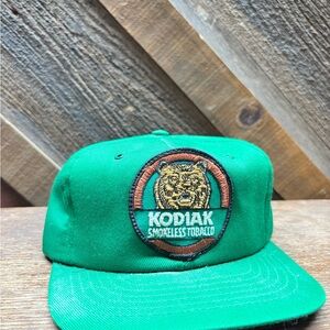 Green Kodiak Smokeless Tobacco Hat